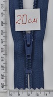 Блискавка спіраль №5 YKK Японія 20см гр св синя (398)