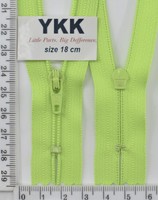 Блискавка спіраль №3 YKK Японія 18см (535) нас салат