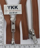 Блискавка 80см метал алюм № 5 YKK Японія 