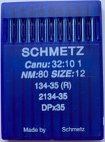 Голки 134-35 R (DPx35) № 80 для прямострокових пром шв машин SCHMETZ Німеччина
