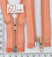 Блискавка пласм.Т5 раз'ёмн.L = 60см персик (521)