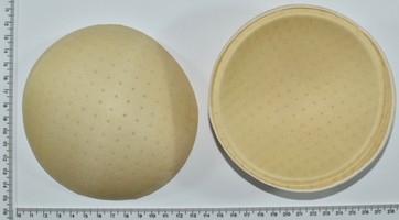 Чашка під бюст кругла дихаюча №95 XL  беж