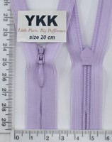 Блискавка спіраль №2 YKK Японія потайна нейлон 20см (068) бузок