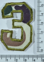 Аплікація клейова 3.5см * 5.5см