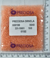 Бісер PRECIOSA №10 / 0 прозорого №01185 пакет 50 грам