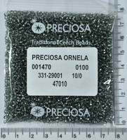 Бісер PRECIOSA №10 / 0 блискучий №47010 пакет 50 грам