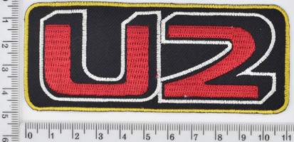 Аплікація клейова "U2" 11,3см * 4,2см