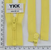 Блискавка спіраль №5 YKK Японія разьемний 80см (504) жовтий