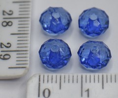 Намисто 8мм 50грам=255шт волошка