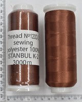 Нитка 120/2 п/ї для вишиваних машин 3000 м No463