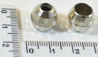 Наконечник під шнур ф3-5мм пласм під метал №583 бел