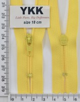 Блискавка спіраль №3 YKK Японія 18см (131) нас жовтий