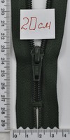 Блискавка спіраль №5 YKK Японія 20см хакі-зел (190)