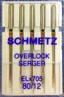Голка Overlock для побут і оверлоков распошивальных машин SCHMETZ Німеччина № 80