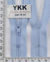 Блискавка спіраль №3 YKK Японія 18см (351) св волошка