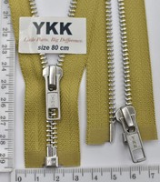 Блискавка 80см метал алюм № 5 YKK Японія 