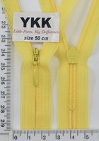 Блискавка спіраль №2 YKK Японія потайна нейлон 50см (131) нас жовтий