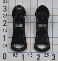 Бігунок для спіральної YKK тип 5 № 05 RC чoрний