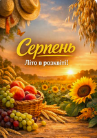 08.2026 НОВИНКИ серпень
