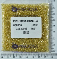 Бісер PRECIOSA №10 / 0 блискучий №17020 пакет 50 грам