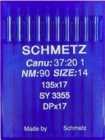 Голки DРX17 № 90 для безпосадкових пром шв машин SCHMETZ Німеччина