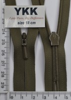 Блискавка спіраль №3 YKK Японія потайна хб 18см (242)