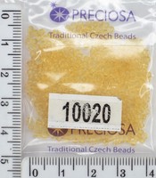 Бісер PRECIOSA №10 / 0 №10020 шт = 5гр