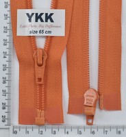 Блискавка YKK спіраль №5 разьемний 65см (849) нас оранж