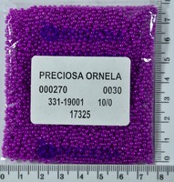 Бісер PRECIOSA №10 / 0 мат-блискучий №17325 пакет 50 грам