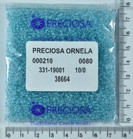 Бісер PRECIOSA №10 / 0 фарбують №38664 пакет 50 грам