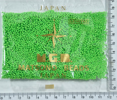 Бісер 15 / 0 " MATSUNO " Японія уп 50 грам св зелень