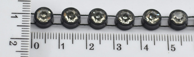 Стрази скло (ss28 = 6,5) на нитці Crystal уп = 9,2м