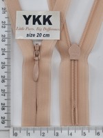 Блискавка спіраль №2 YKK Японія потайна нейлон 20см (209) персик