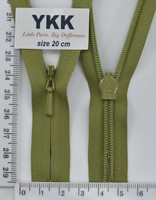 Блискавка спіраль №3 YKK Японія потайна х  б 20см (247) салат