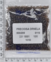 Бісер PRECIOSA №10 / 0 прозо-перлам №16100 пакет 50 грам