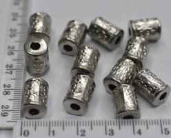 Намистини 9*12мм 50грамм 61шт срібло