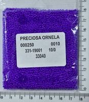 Бісер PRECIOSA №10 / 0 натурал №33040 пакет 50 грам
