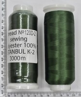 Нитка 120/2 п/ї для вишиваних машин 3000 м No497