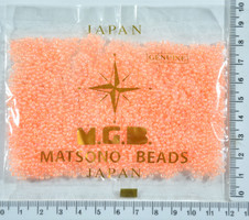 Бісер №11 / 0 "MATSUNO" -Японія (50гр) №854 перл розов