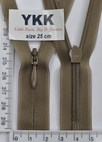 Блискавка спіраль №2 YKK Японія потайна нейлон 25см (300)