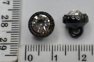 Гудзик блузочний ф 10мм (16L) черний
