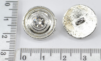 Гудзик ф = 18мм зі страза №8500
