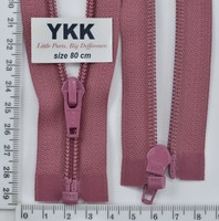 Блискавка спіраль №5 YKK Японія разьемний 80см (082) гр рожевий