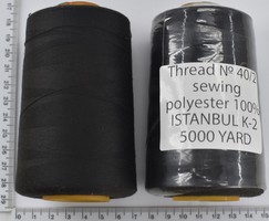 Нитка поліестер №40  2 5000ярд №496