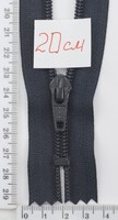 Блискавка спіраль №5 YKK Японія 20см про т сіра (156)