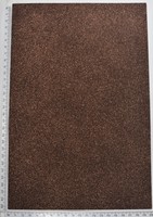 Фоаміран люрекс 20 * 30см коричневий