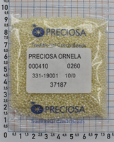Бісер PRECIOSA № 10 / 0 перлам № 37187 пакет 50 грам