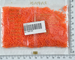 Бісер №11 / 0 "MATSUNO" -Японія (50гр) №814 оранж