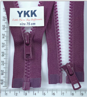 Блискавка трактор №5 YKK Японія разьемний 75см (863) т фіолет