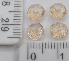 Намисто 6*6мм  50грам=660шт світлий персик